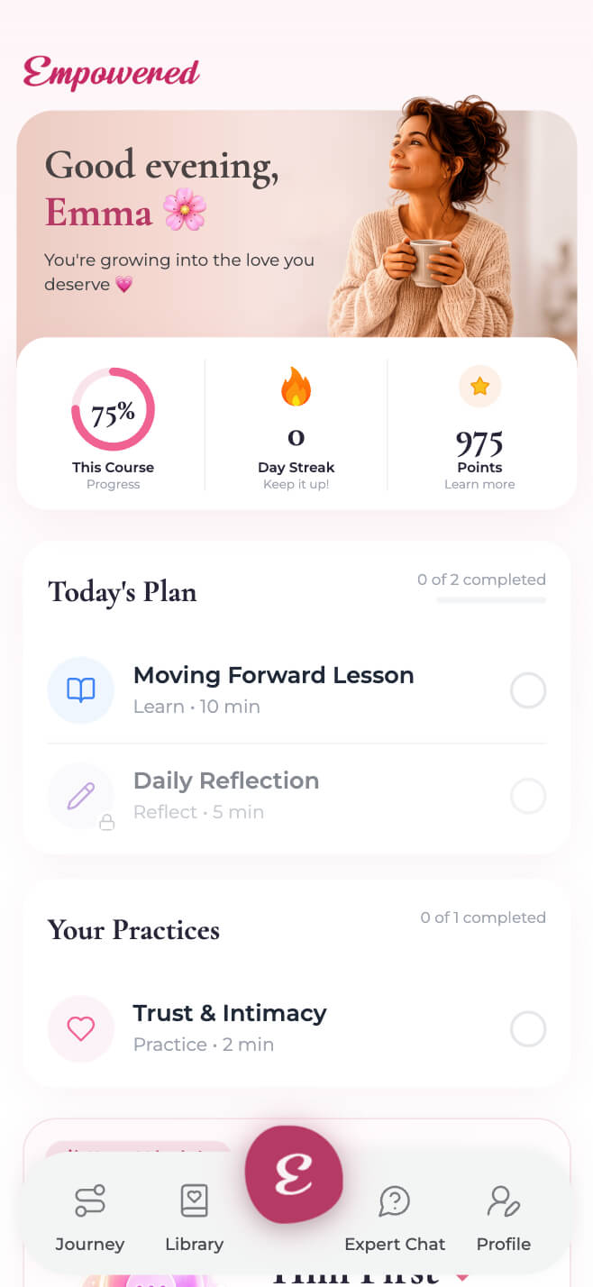 Empowered home screen